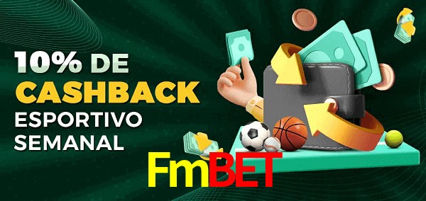 10% de bônus de cashback na Fmbet